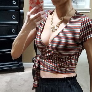 Wrap Crop Top